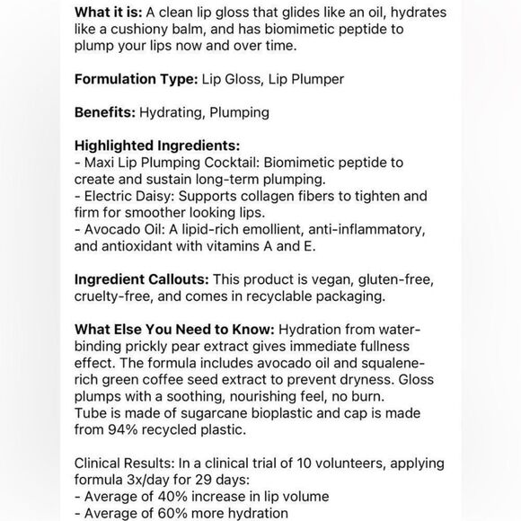 $10 🌙 Caliray Lip Plumper In Shade Taco Tuesday CLEAN BEAUTY PLUMPER - Picture 8 of 9